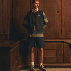 Hemden*Asphaltgold *Never Enough.* Rugby Shirt Navy / Olive