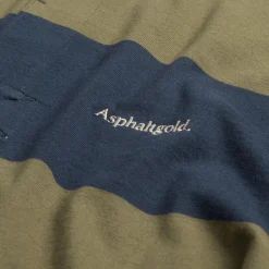 Hemden*Asphaltgold *Never Enough.* Rugby Shirt Navy / Olive