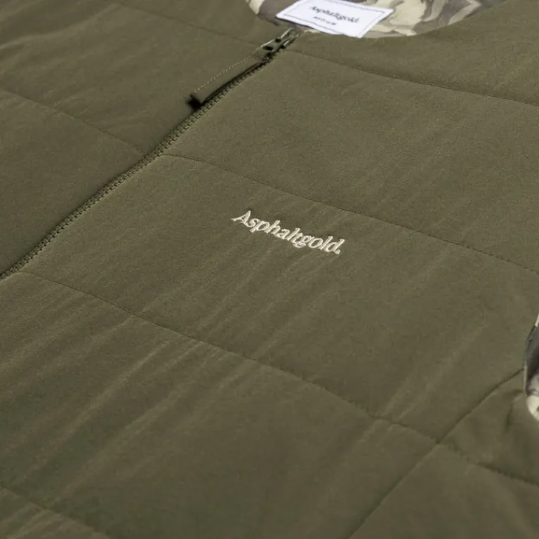 Westen*Asphaltgold *Never Enough.* Vest Olive
