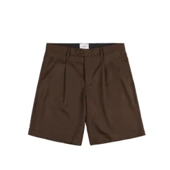 Shorts*Asphaltgold Pleated Shorts Brown