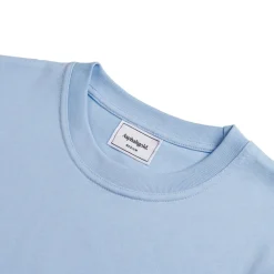 T-Shirts*Asphaltgold Summer Essential Heavy T-Shirt Blue Light