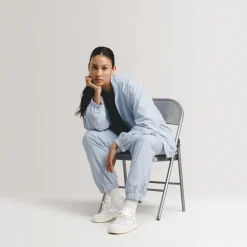 Jogginghosen*Asphaltgold Summer Essential Track Pants Blue Light