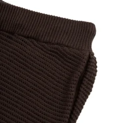 Shorts*Asphaltgold Summer of Joy Crochet Shorts Brown