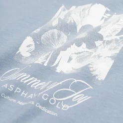 T-Shirts*Asphaltgold Summer of Joy T-Shirt Light Blue