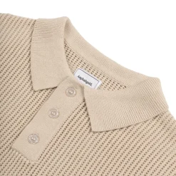 Knitwear|T-Shirts*Asphaltgold Summer of Joy Crochet Shirt Sand