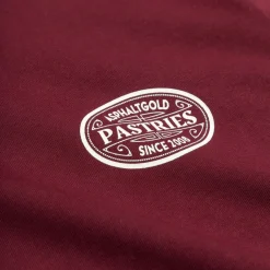 T-Shirts*Asphaltgold Third Place T-Shirt Burgundy