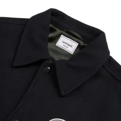Jacken*Asphaltgold Third Place Varsity Jacket Navy / Marshmallow