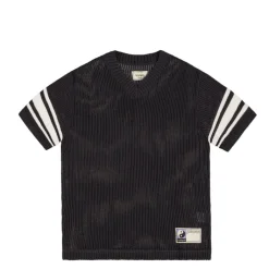 Knitwear|T-Shirts*Asphaltgold Together Forever - Knit T-Shirt Black / Off-White