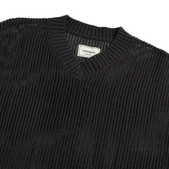 Knitwear|T-Shirts*Asphaltgold Together Forever - Knit T-Shirt Black / Off-White