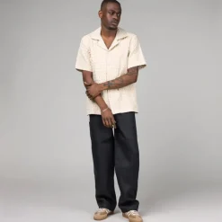 Hemden*Asphaltgold Waffle Shirt Sand