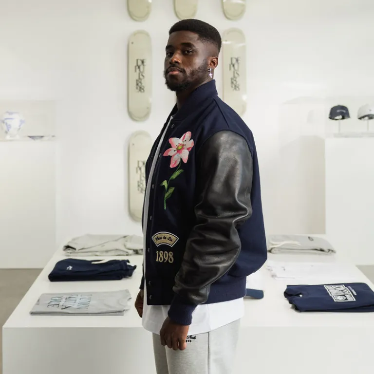 Jacken*Asphaltgold x SV Darmstadt OG98 Varsity Jacket Black / Navy