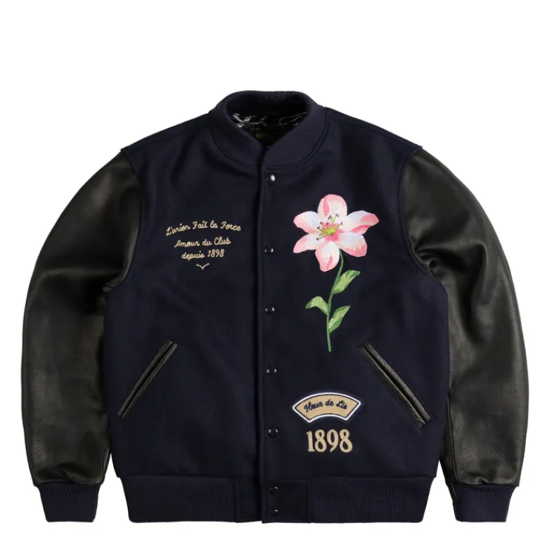 Jacken*Asphaltgold x SV Darmstadt OG98 Varsity Jacket Black / Navy