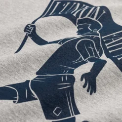 T-Shirts*Asphaltgold x SV Darmstadt Fighter T-Shirt Grey Melange