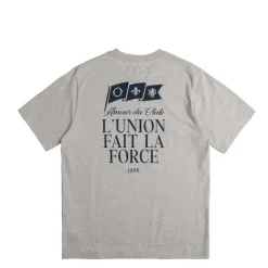 T-Shirts*Asphaltgold x SV Darmstadt Flag T-Shirt Grey Melange