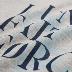 T-Shirts*Asphaltgold x SV Darmstadt Le Lis T-Shirt Grey Melange