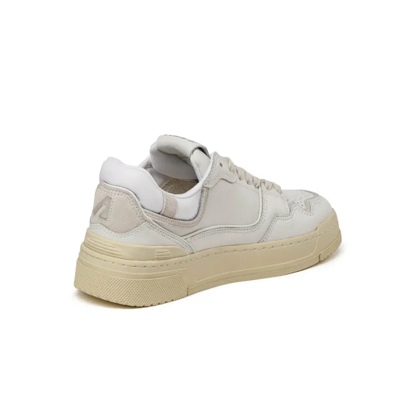 Leder Sneaker*Autry CLC W Mult / Mat Wht