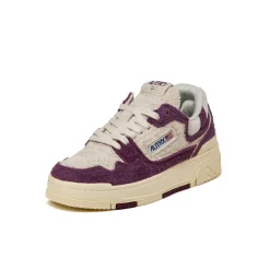 Leder Sneaker|Chunky Sneaker*Autry CLC W *Suede / Mesh* Cream / Barolo