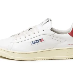 Leder Sneaker|Weiße Sneaker*Autry Dallas White / Red