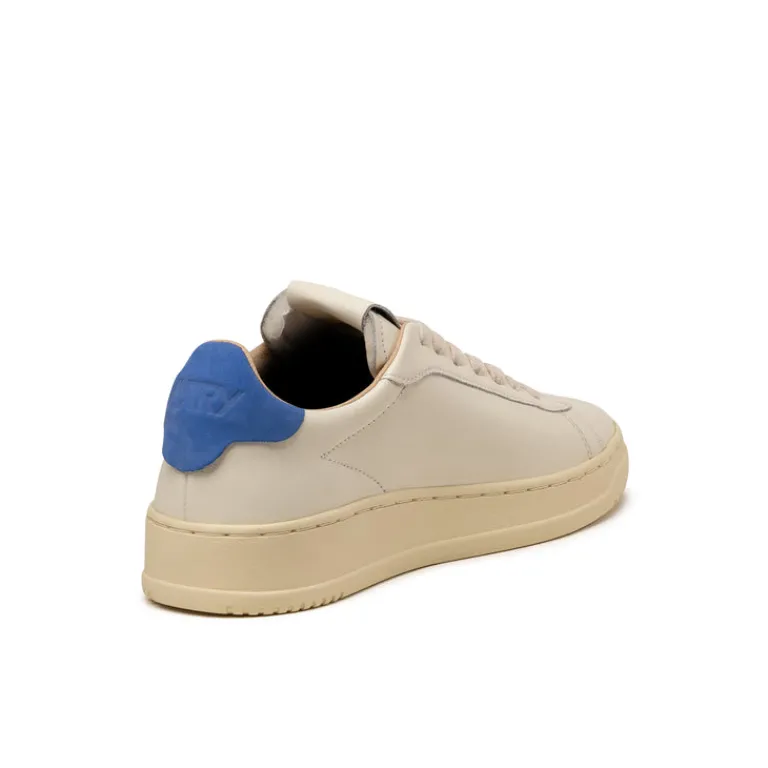 Leder Sneaker*Autry Dallas Low Marshmallow / Blue