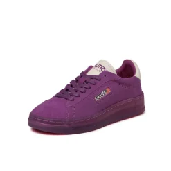 Leder Sneaker|Weiße Sneaker*Autry Dallas W *Suede / Leather* Hyacinth / Marshmallow