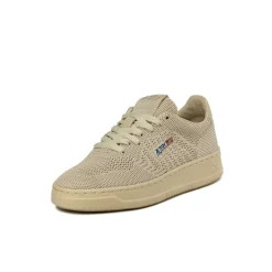 Leder Sneaker*Autry Easeknit W *Knit / Leather* Creme Brulee