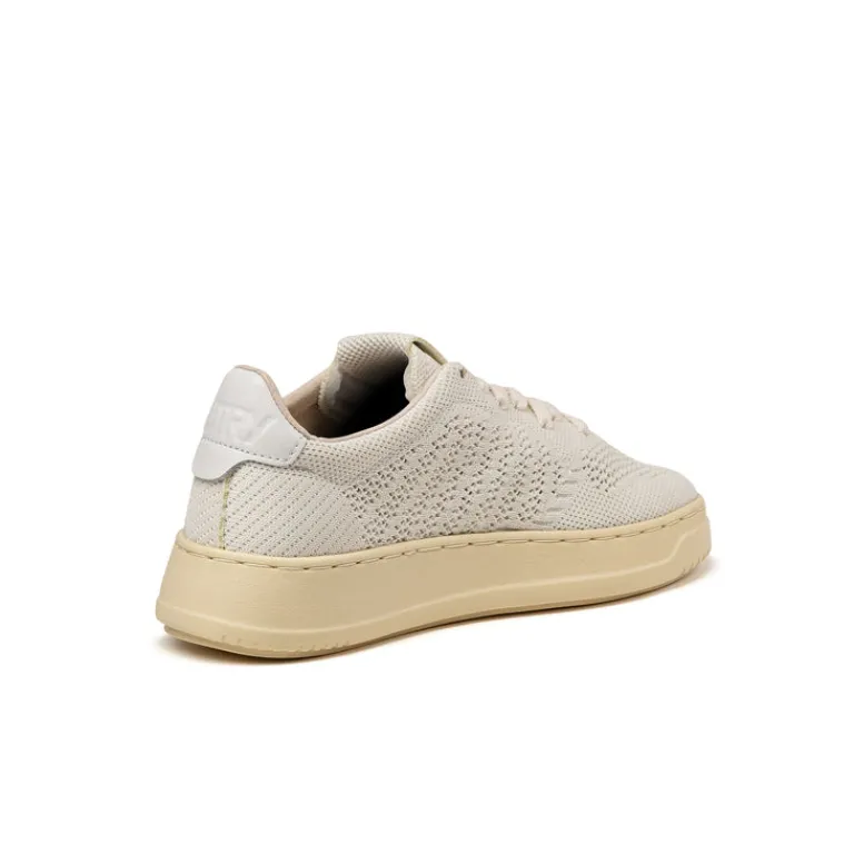 Leder Sneaker*Autry Easeknit W *Knit / Leather* White / Ivory