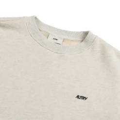 Crewnecks*Autry Embroidered Mini Logo Sweatshirt Melange