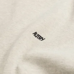 Crewnecks*Autry Embroidered Mini Logo Sweatshirt Melange