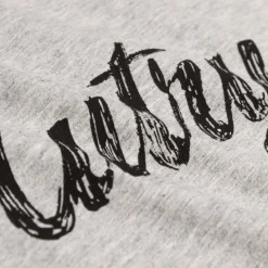 T-Shirts*Autry Flags Back Graphic Tee Dark Melange
