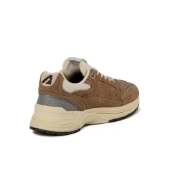 Leder Sneaker|Retro Runner*Autry Hyperway *Suede / Mesh* Cigar / Silver