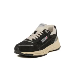 Leder Sneaker|Retro Runner*Autry Hyperway W *Suede / Mesh* Black / Silver