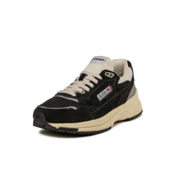 Leder Sneaker|Retro Runner*Autry Hyperway W *Suede / Mesh* Black / Silver