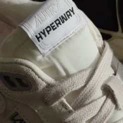 Leder Sneaker|Weiße Sneaker*Autry Hyperway W *Suede / Mesh* White / Silver