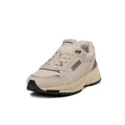 Leder Sneaker|Weiße Sneaker*Autry Hyperway W *Suede / Mesh* White / Silver