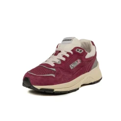 Leder Sneaker|Retro Runner*Autry Hyperway W *Suede / Mesh* Winery / Silver