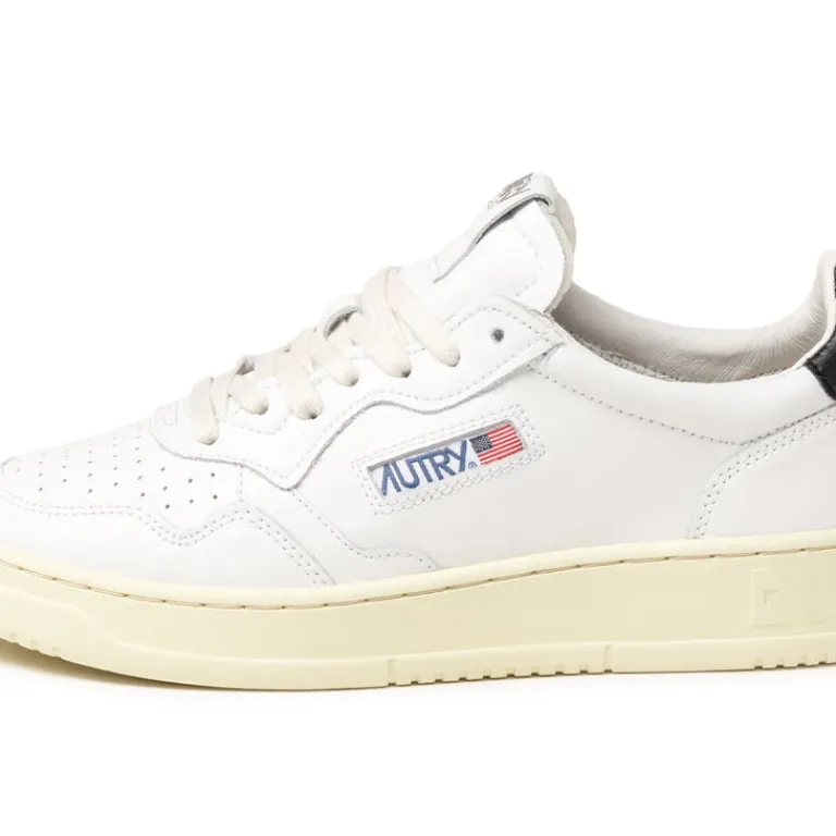 Leder Sneaker*Autry Medalist Leat / Leat White / Black