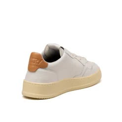 Leder Sneaker|Weiße Sneaker*Autry Medalist White / Sandstorm