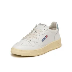 Leder Sneaker|Weiße Sneaker*Autry Medalist White / Silver Blue