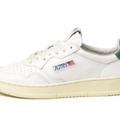 Leder Sneaker*Autry Medalist Leat / Leat White / Green