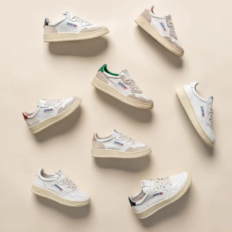 Leder Sneaker|Weiße Sneaker*Autry Medalist White / White