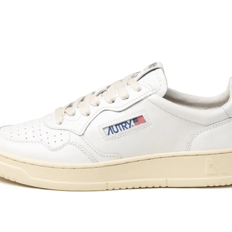 Leder Sneaker|Weiße Sneaker*Autry Medalist White / White