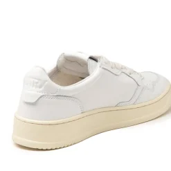Leder Sneaker|Weiße Sneaker*Autry Medalist White / White