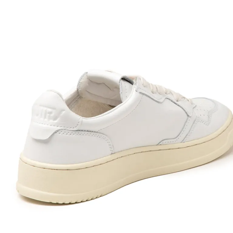 Leder Sneaker|Weiße Sneaker*Autry Medalist White / White