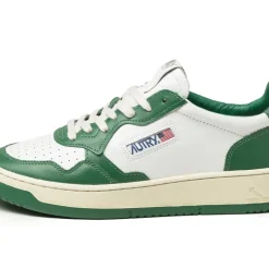 Leder Sneaker*Autry Medalist White / Green