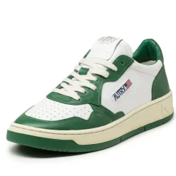 Leder Sneaker*Autry Medalist White / Green