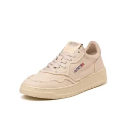 Leder Sneaker*Autry Medalist *Denim / Denim* Ivory