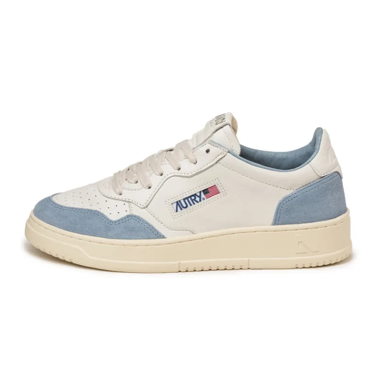 Leder Sneaker|Weiße Sneaker*Autry Medalist *Goat / Suede* White / Street