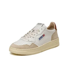 Leder Sneaker|Weiße Sneaker*Autry Medalist *Leather / Suede* White / Coco Shell