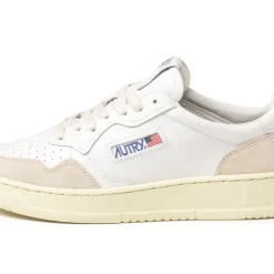 Leder Sneaker*Autry Medalist *Leather / Suede* White / White