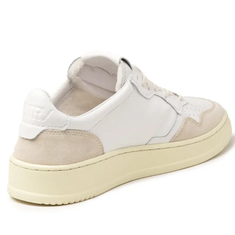 Leder Sneaker*Autry Medalist *Leather / Suede* White / White